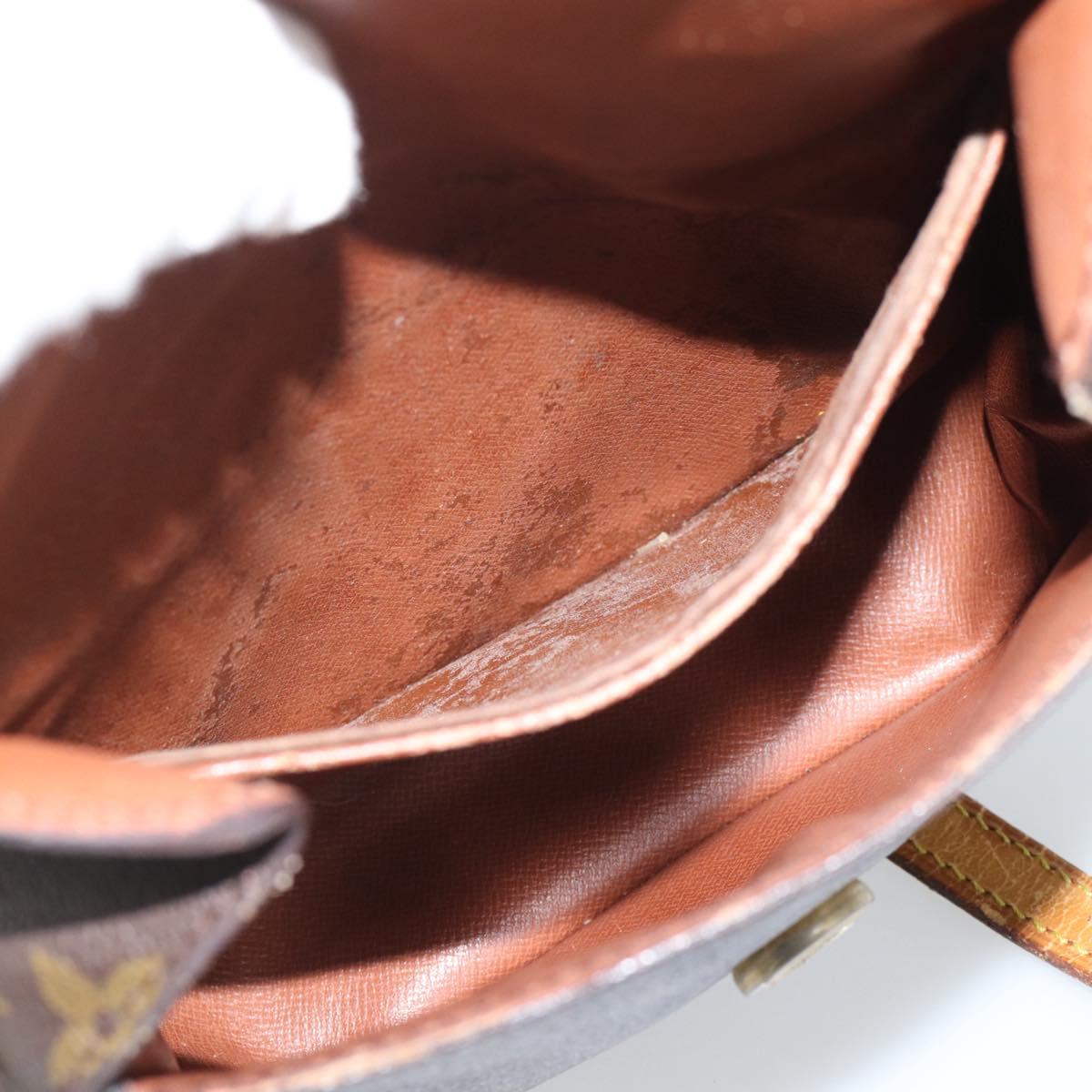 LOUIS VUITTON Monogram Saint Cloud PM Shoulder Bag M51244 LV Auth bs35846