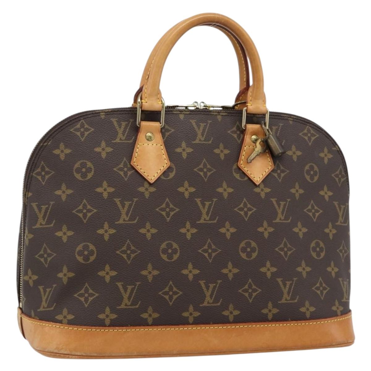 LOUIS VUITTON Monogram Alma Hand Bag M51130 LV Auth bs35848A