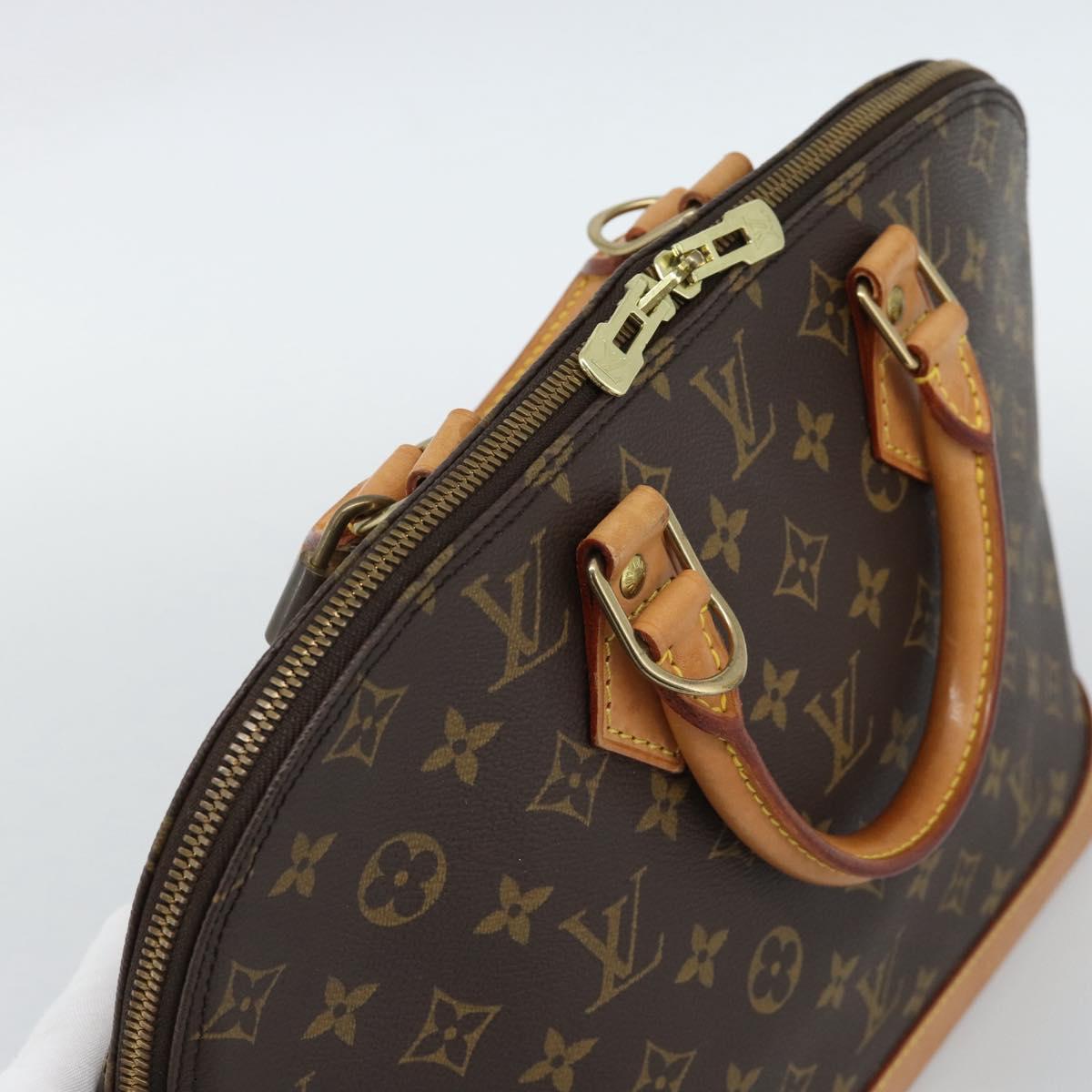 LOUIS VUITTON Monogram Alma Hand Bag M51130 LV Auth bs35848A