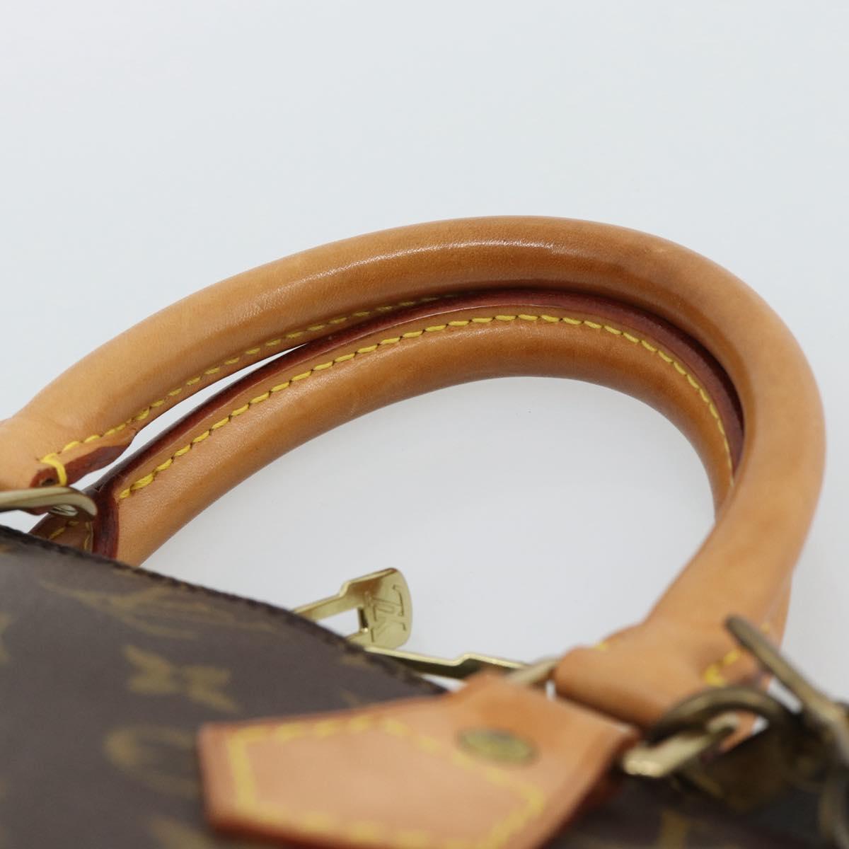 LOUIS VUITTON Monogram Alma Hand Bag M51130 LV Auth bs35848A