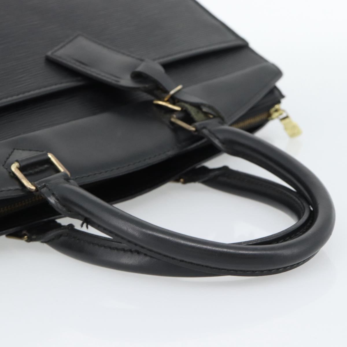 LOUIS VUITTON Epi Riviera Hand Bag Black LV Auth bs35849