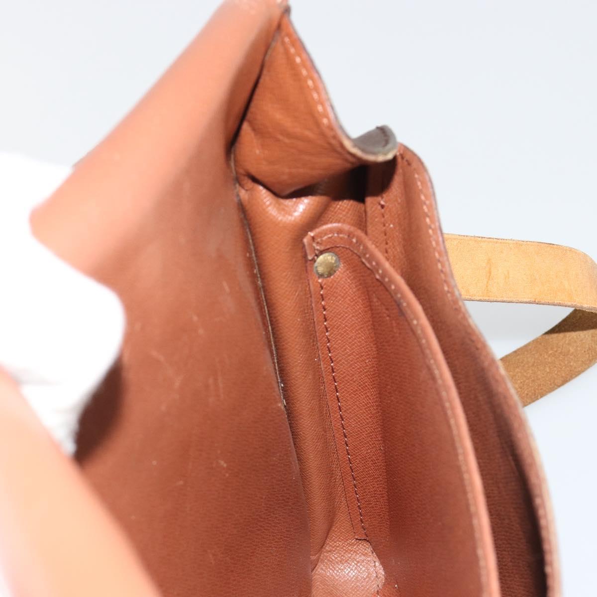 LOUIS VUITTON Monogram Cartouchiere GM Shoulder Bag M51252 LV Auth bs35850