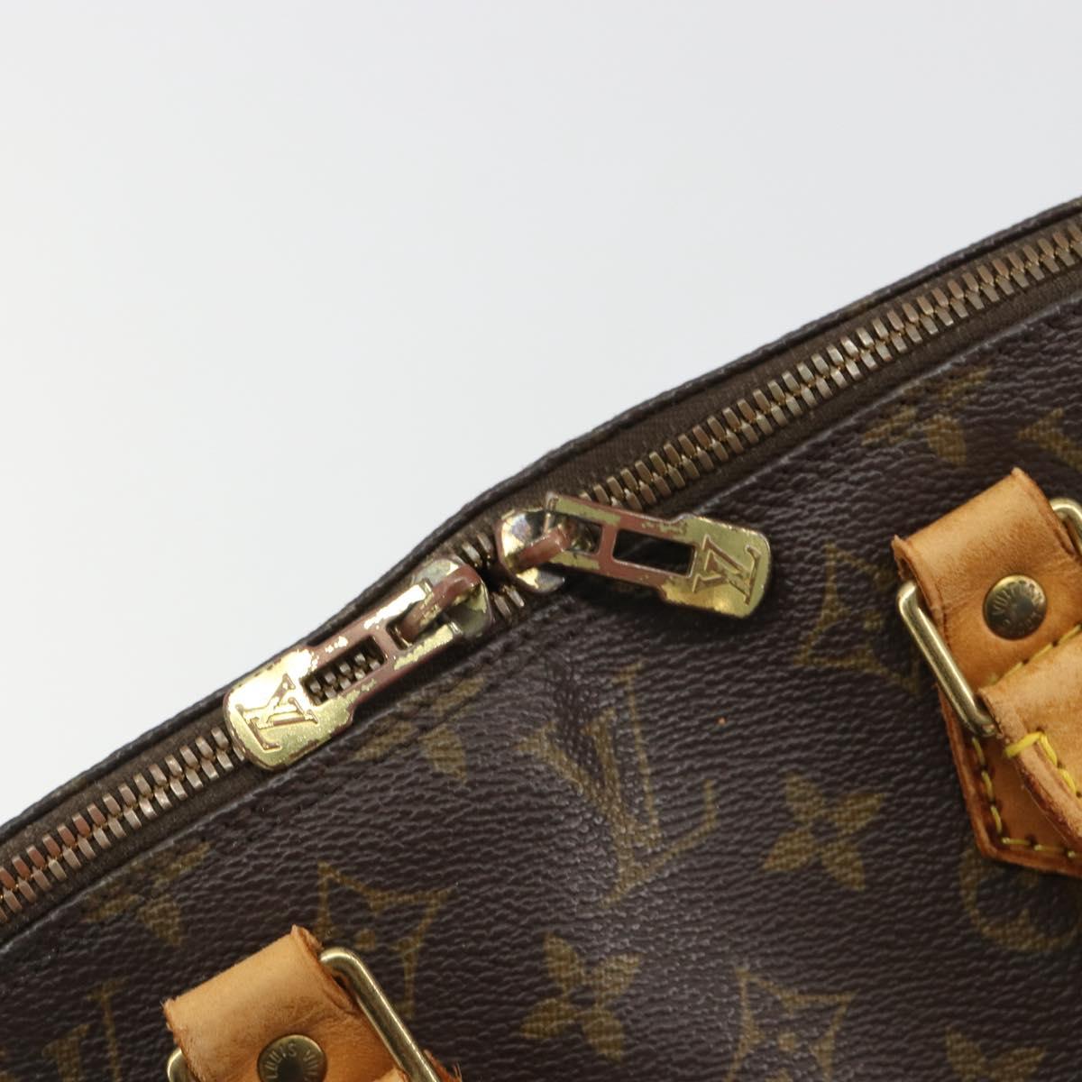 LOUIS VUITTON Monogram Alma Hand Bag M51130 LV Auth bs35852