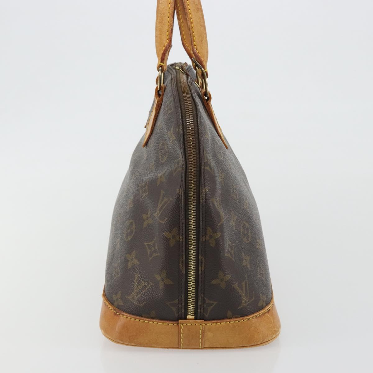 LOUIS VUITTON Monogram Alma Hand Bag M51130 LV Auth bs35852