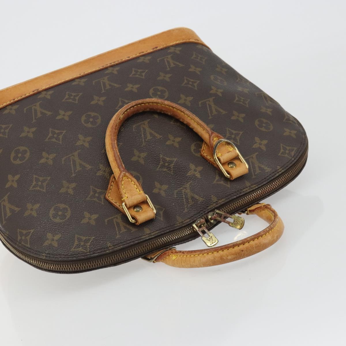 LOUIS VUITTON Monogram Alma Hand Bag M51130 LV Auth bs35852