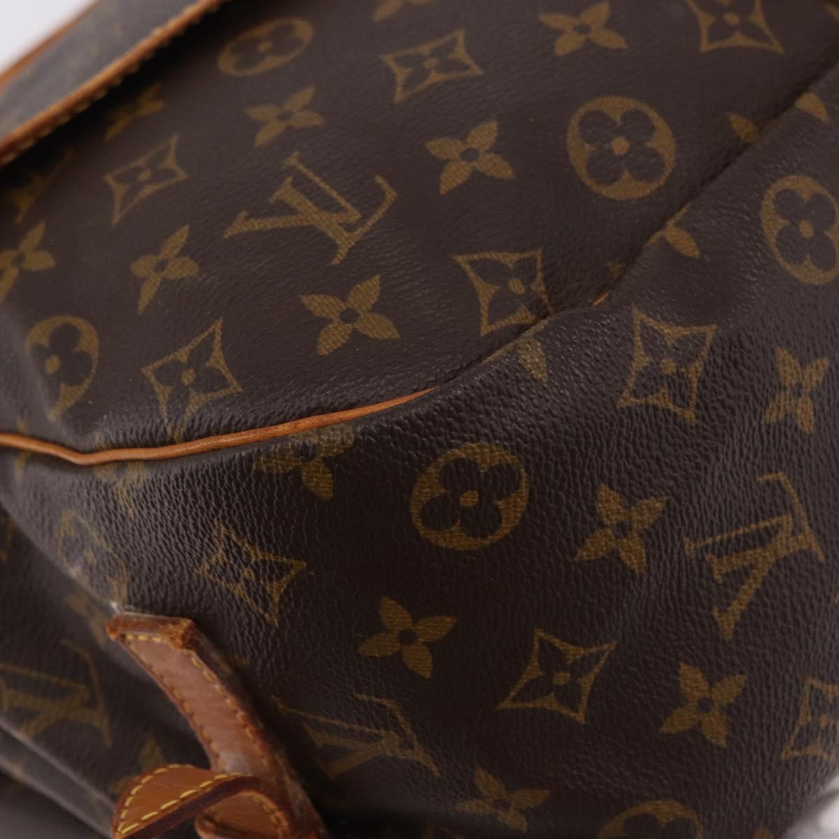 LOUIS VUITTON Monogram Saumur 35 Shoulder Bag M42254 LV Auth bs35853