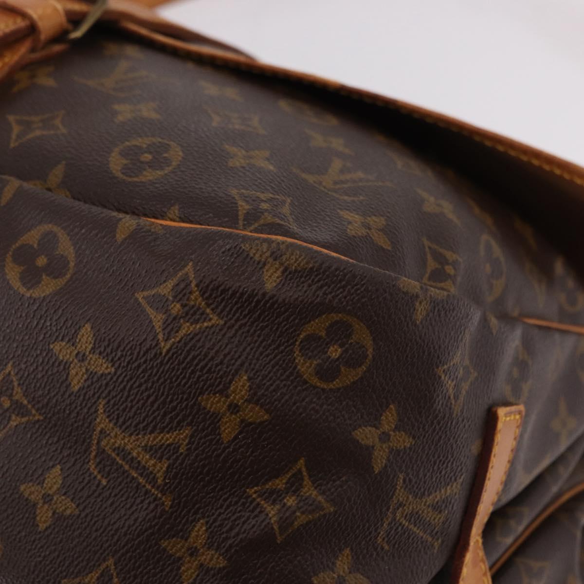 LOUIS VUITTON Monogram Saumur 35 Shoulder Bag M42254 LV Auth bs35853