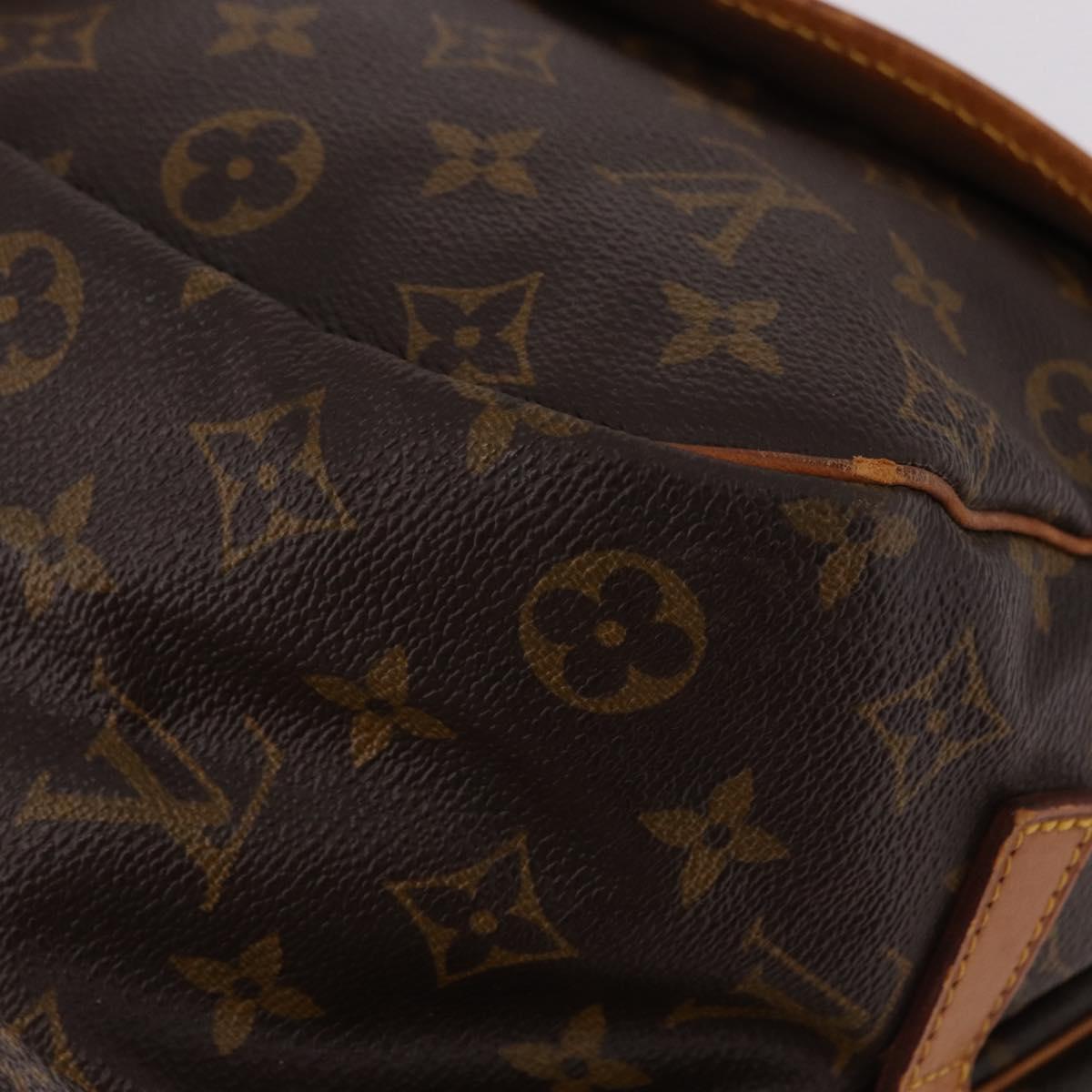 LOUIS VUITTON Monogram Saumur 35 Shoulder Bag M42254 LV Auth bs35853