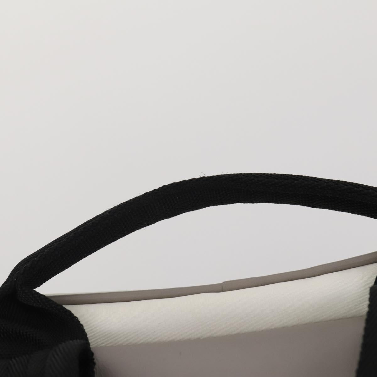 CHANEL Sports Line Backpack White Gray CC Auth bs35854