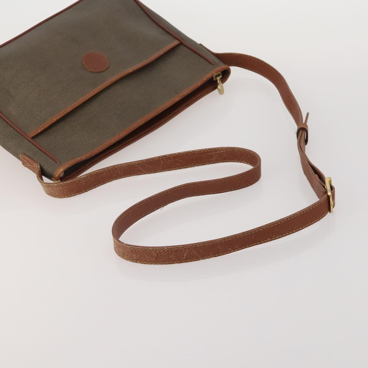 FENDI Zucca Hand Bag Canvas 3 Set Brown Auth bs35855