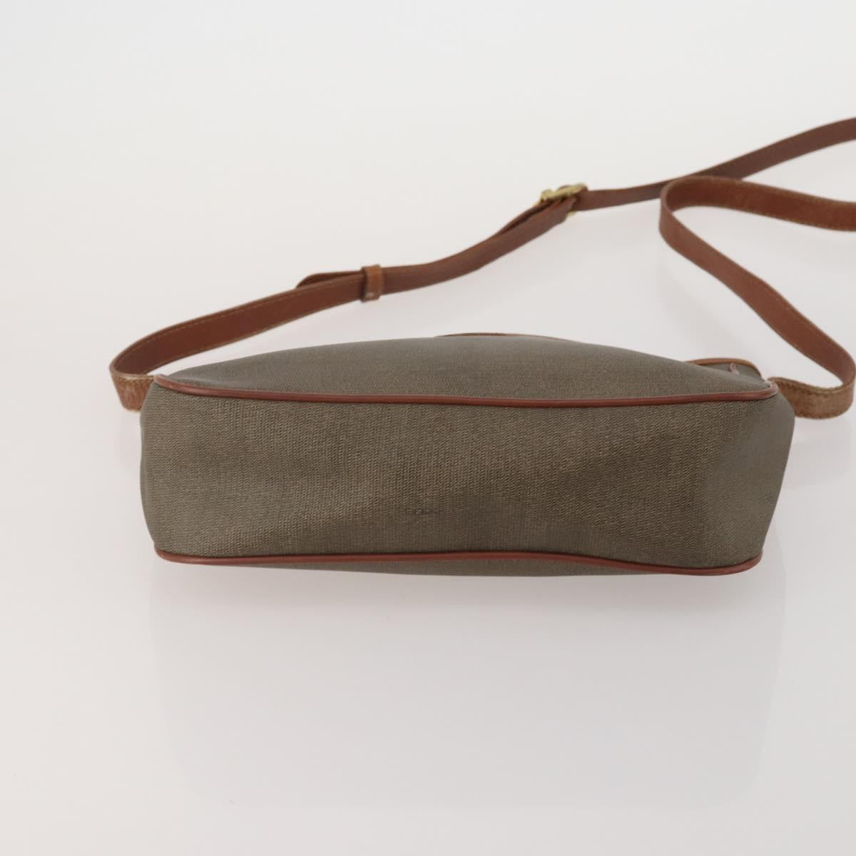 FENDI Zucca Hand Bag Canvas 3 Set Brown Auth bs35855