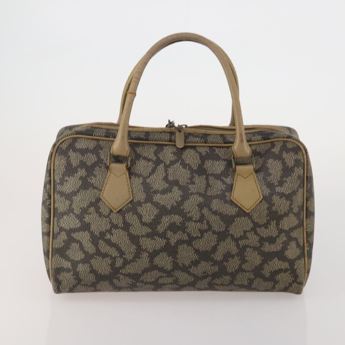 SAINT LAURENT Hand Bag PVC 2 Set Navy Auth bs35856