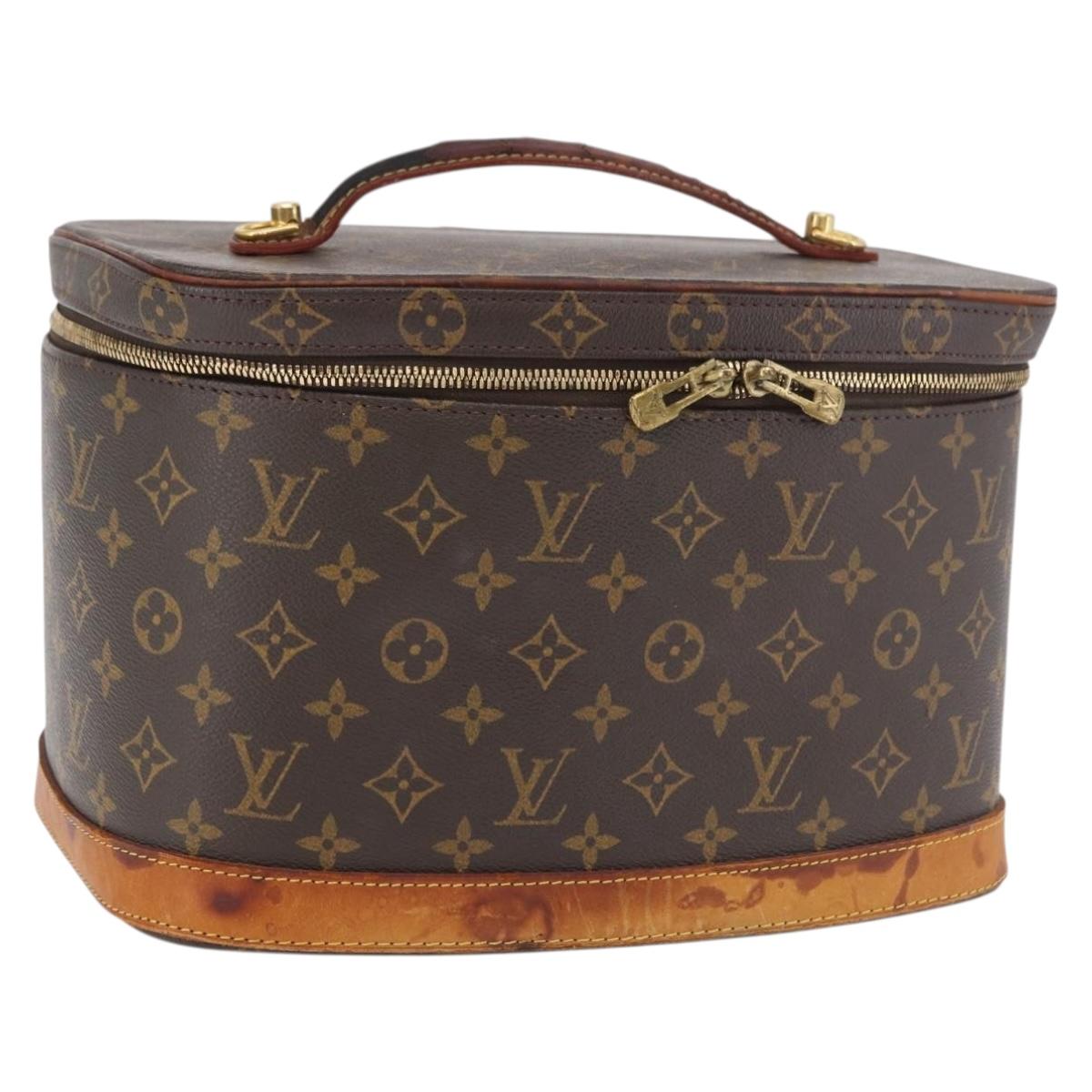 LOUIS VUITTON Monogram Nice Hand Bag M47280 LV Auth bs35865