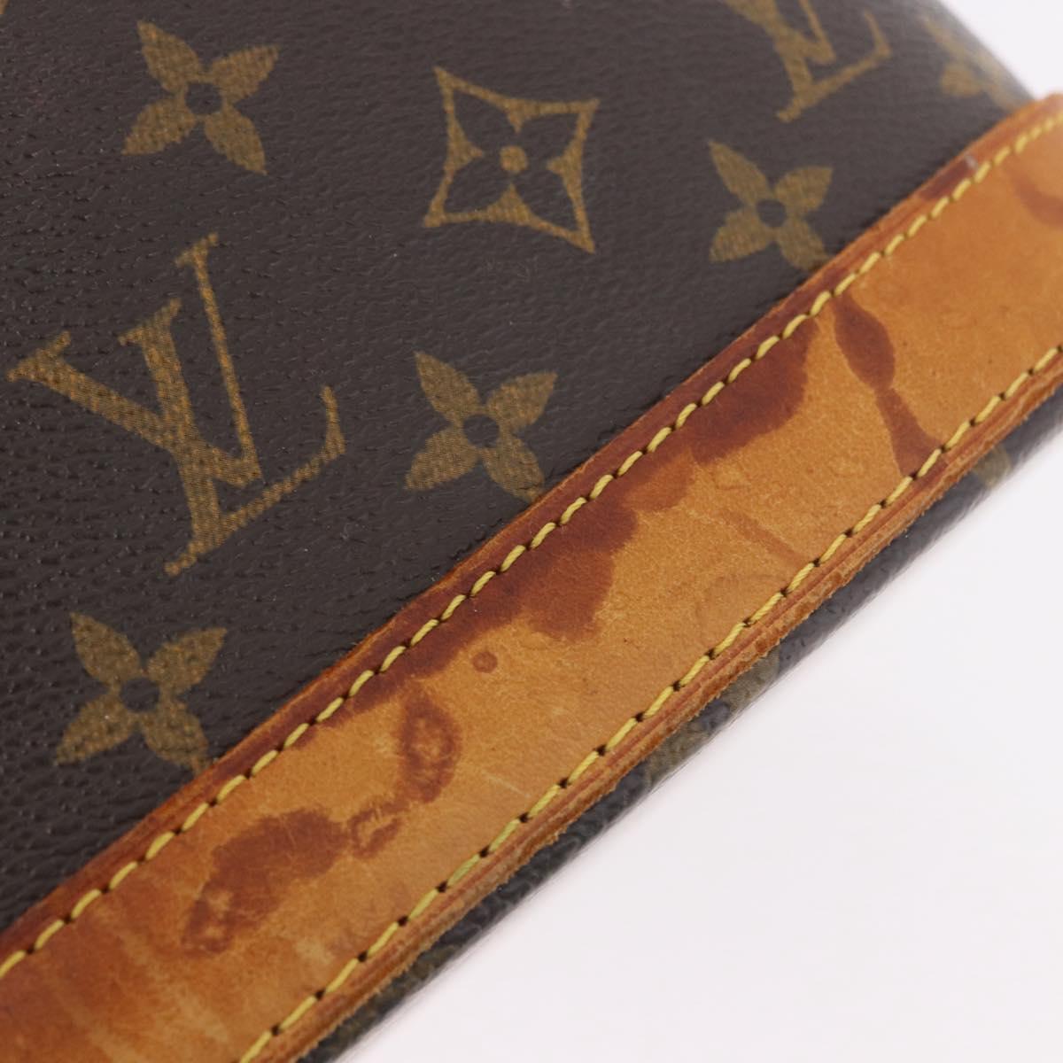 LOUIS VUITTON Monogram Nice Hand Bag M47280 LV Auth bs35865