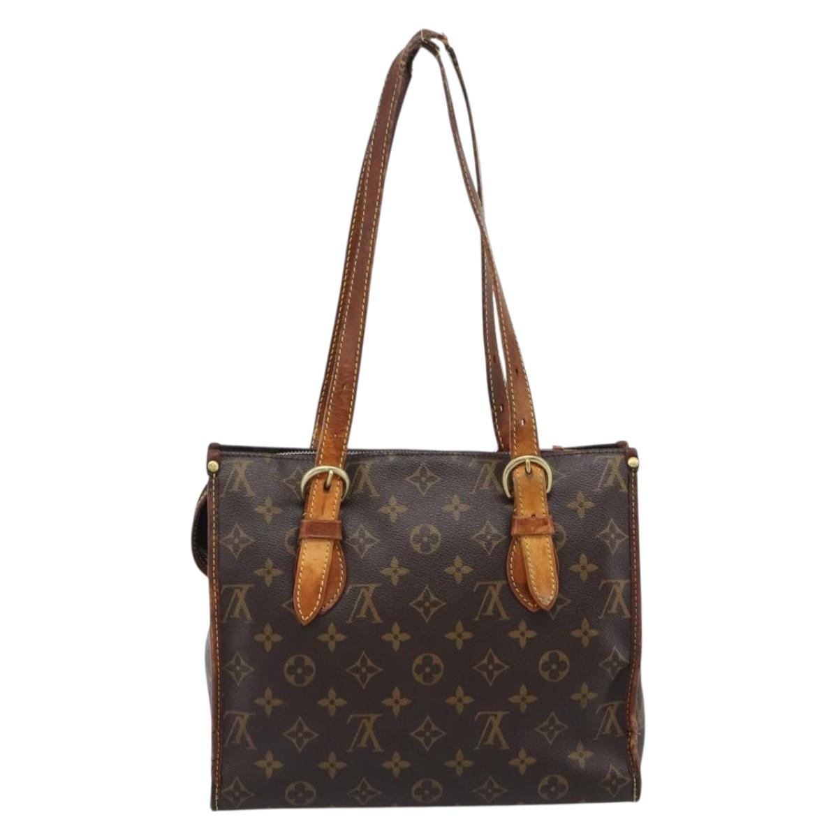 LOUIS VUITTON Monogram Popincourt Haut Tote Bag M40007 LV Auth bs35880
