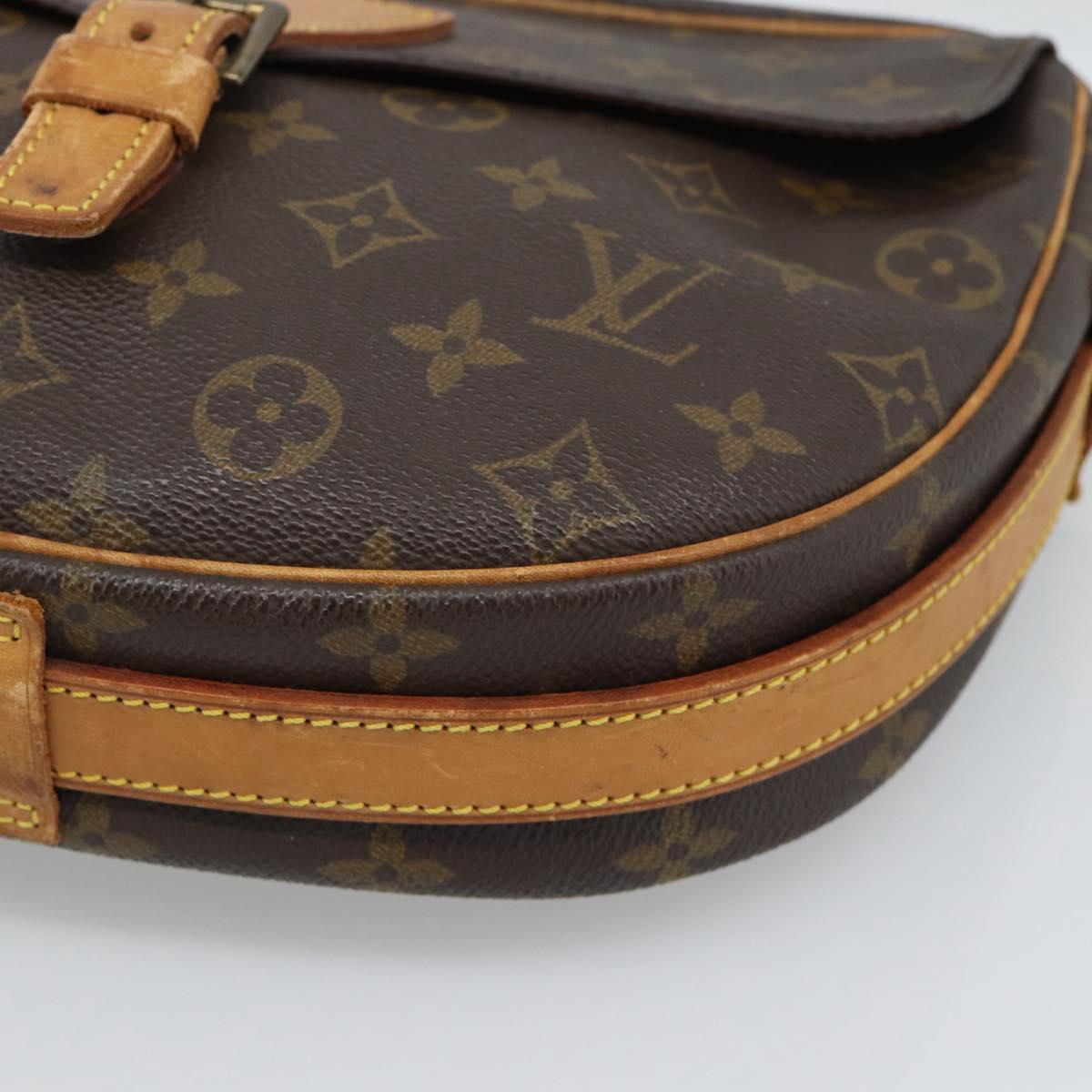 LOUIS VUITTON Monogram Jeune Fille GM Shoulder Bag M51225 LV Auth bs35881