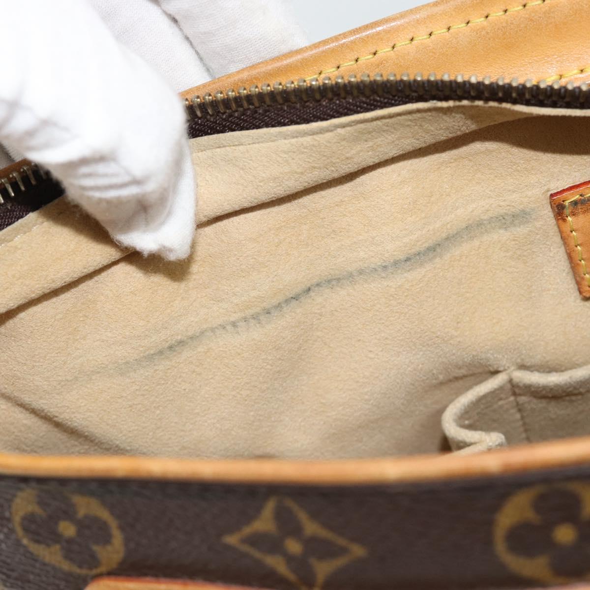LOUIS VUITTON Monogram Hudson GM Shoulder Bag M40045 LV Auth bs35883