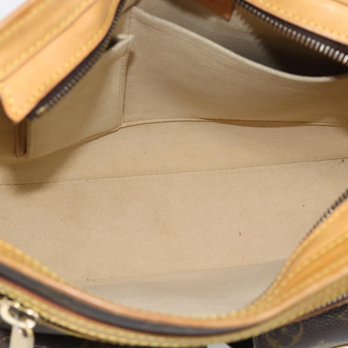 LOUIS VUITTON Monogram Hudson GM Shoulder Bag M40045 LV Auth bs35883