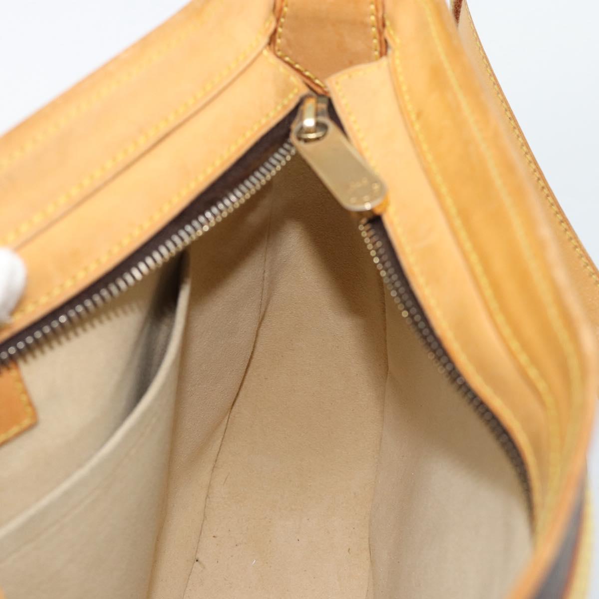 LOUIS VUITTON Monogram Hudson GM Shoulder Bag M40045 LV Auth bs35883