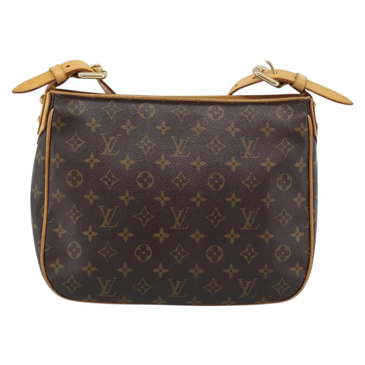 LOUIS VUITTON Monogram Hudson GM Shoulder Bag M40045 LV Auth bs35883