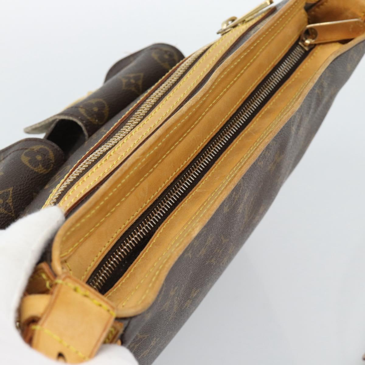 LOUIS VUITTON Monogram Hudson GM Shoulder Bag M40045 LV Auth bs35883