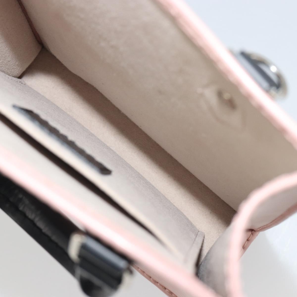 LOUIS VUITTON Epi Petit Sac Plat Hand Bag Rose Valerine M69575 Auth bs35888SAV