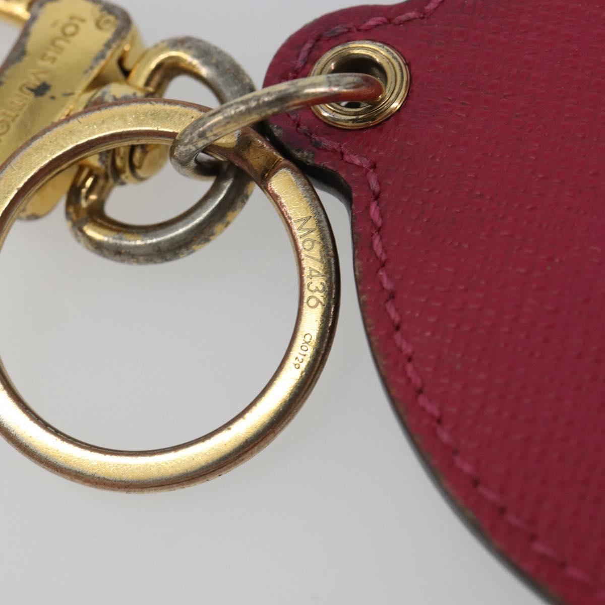 LOUIS VUITTON Monogram Porte Cles Lovelock Key Holder M67436 LV Auth bs35895