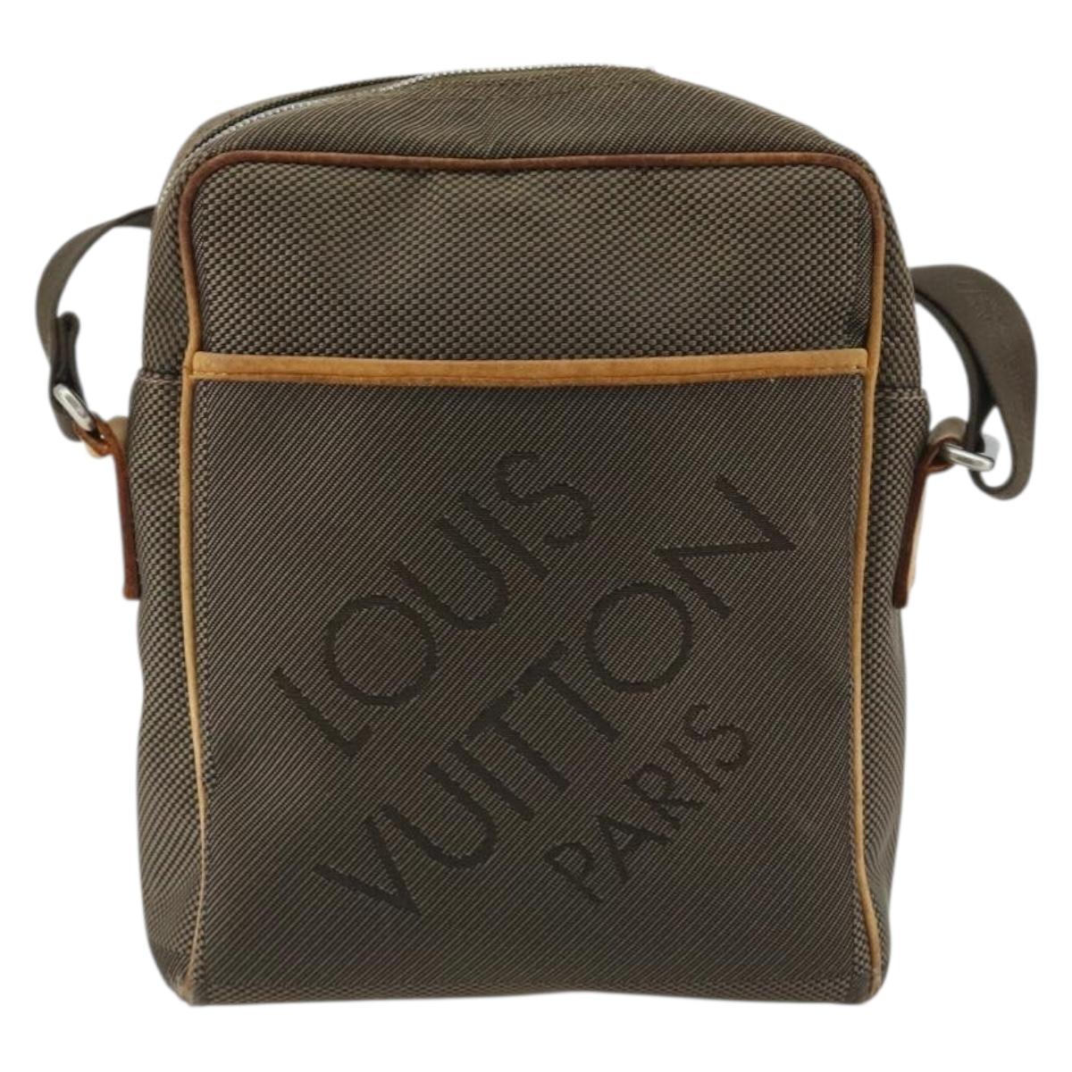 LOUIS VUITTON Damier Geant Sitadan Shoulder Bag Tail M93041 LV Auth bs35896
