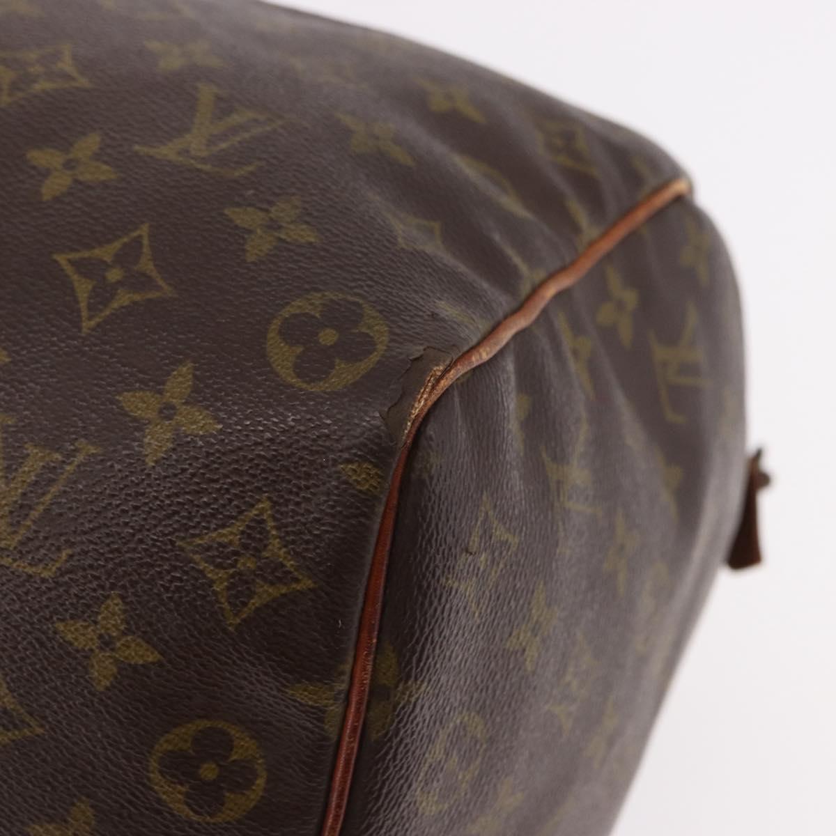 LOUIS VUITTON Monogram Keepall 50 Boston Bag M41426 LV Auth bs35897