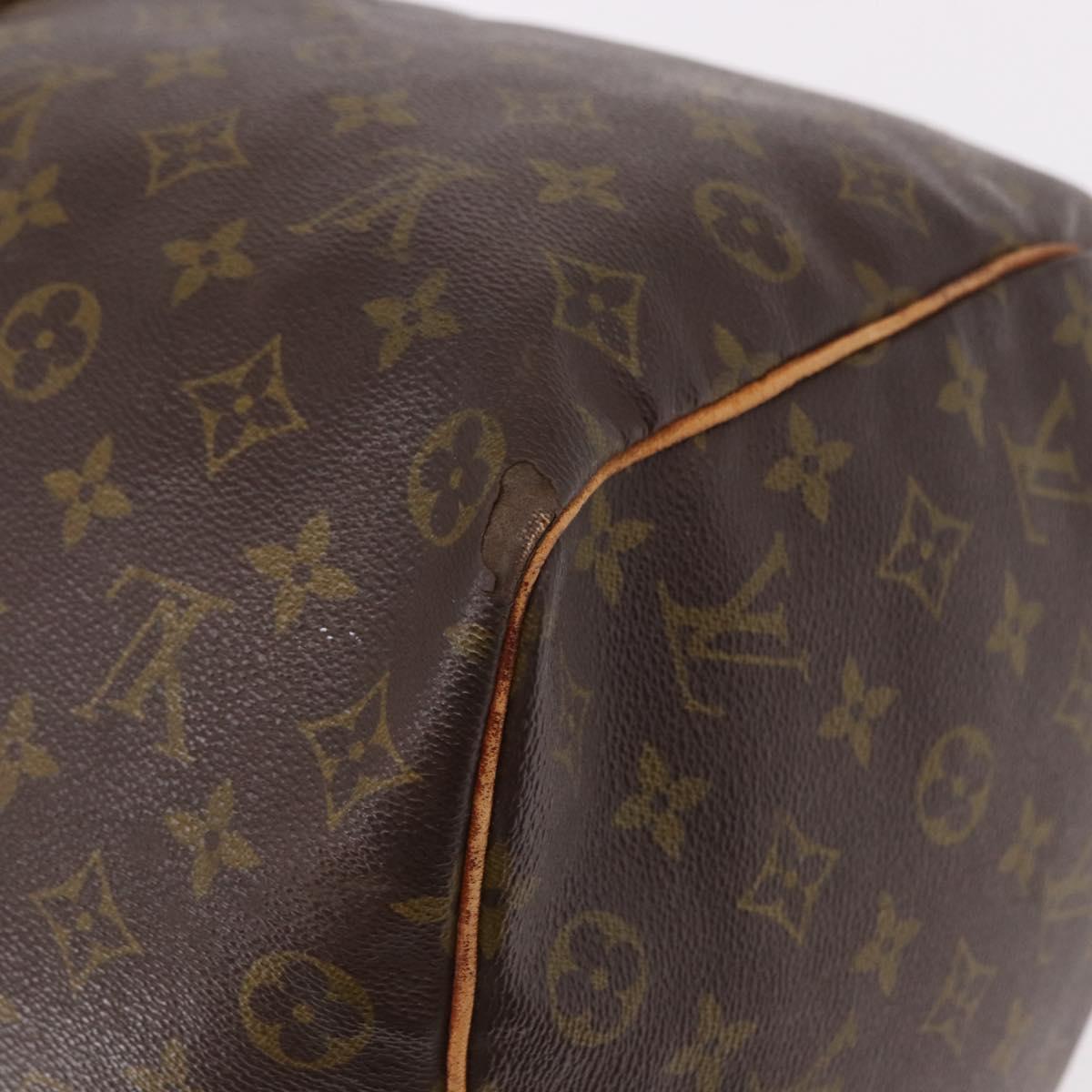 LOUIS VUITTON Monogram Keepall 50 Boston Bag M41426 LV Auth bs35897