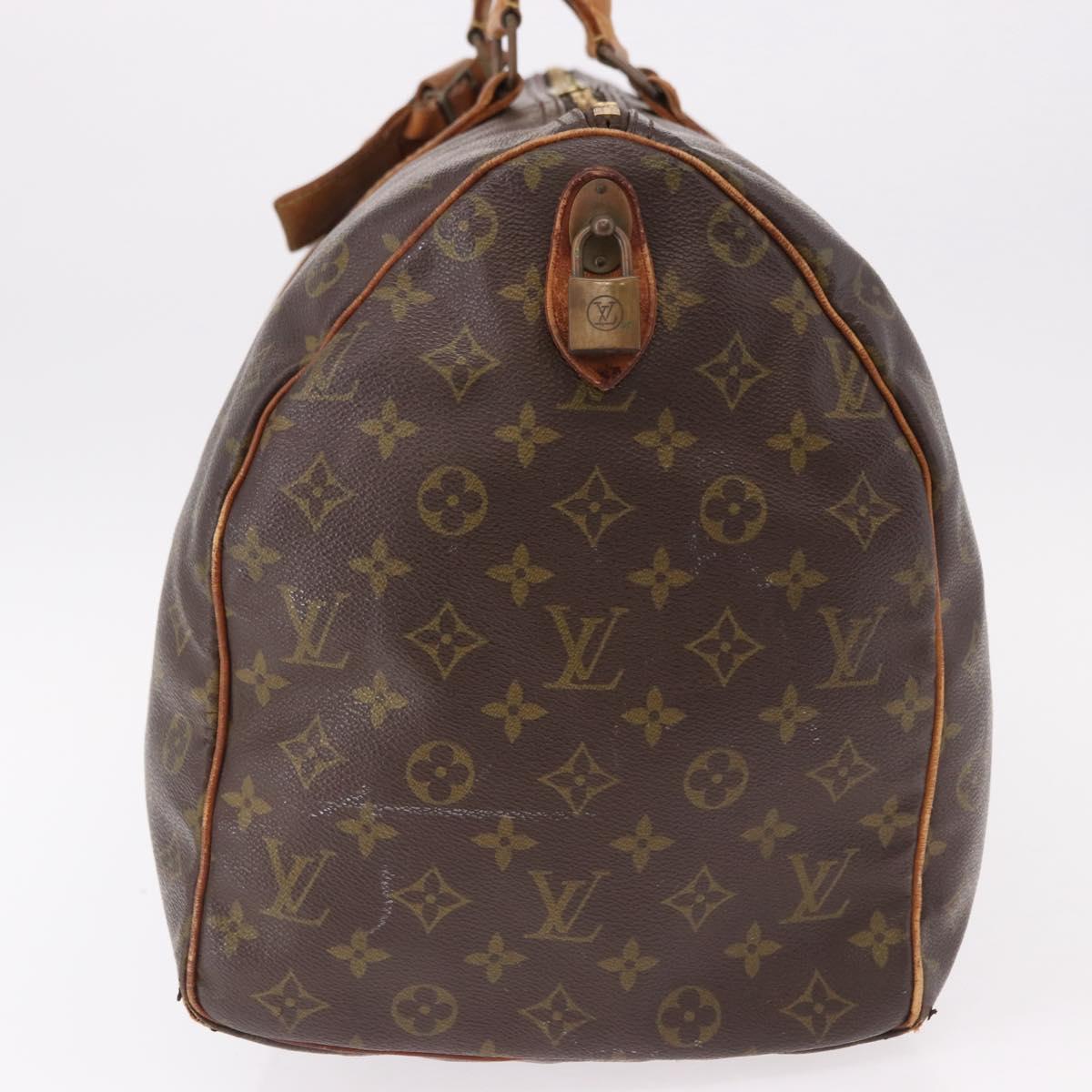 LOUIS VUITTON Monogram Keepall 50 Boston Bag M41426 LV Auth bs35897