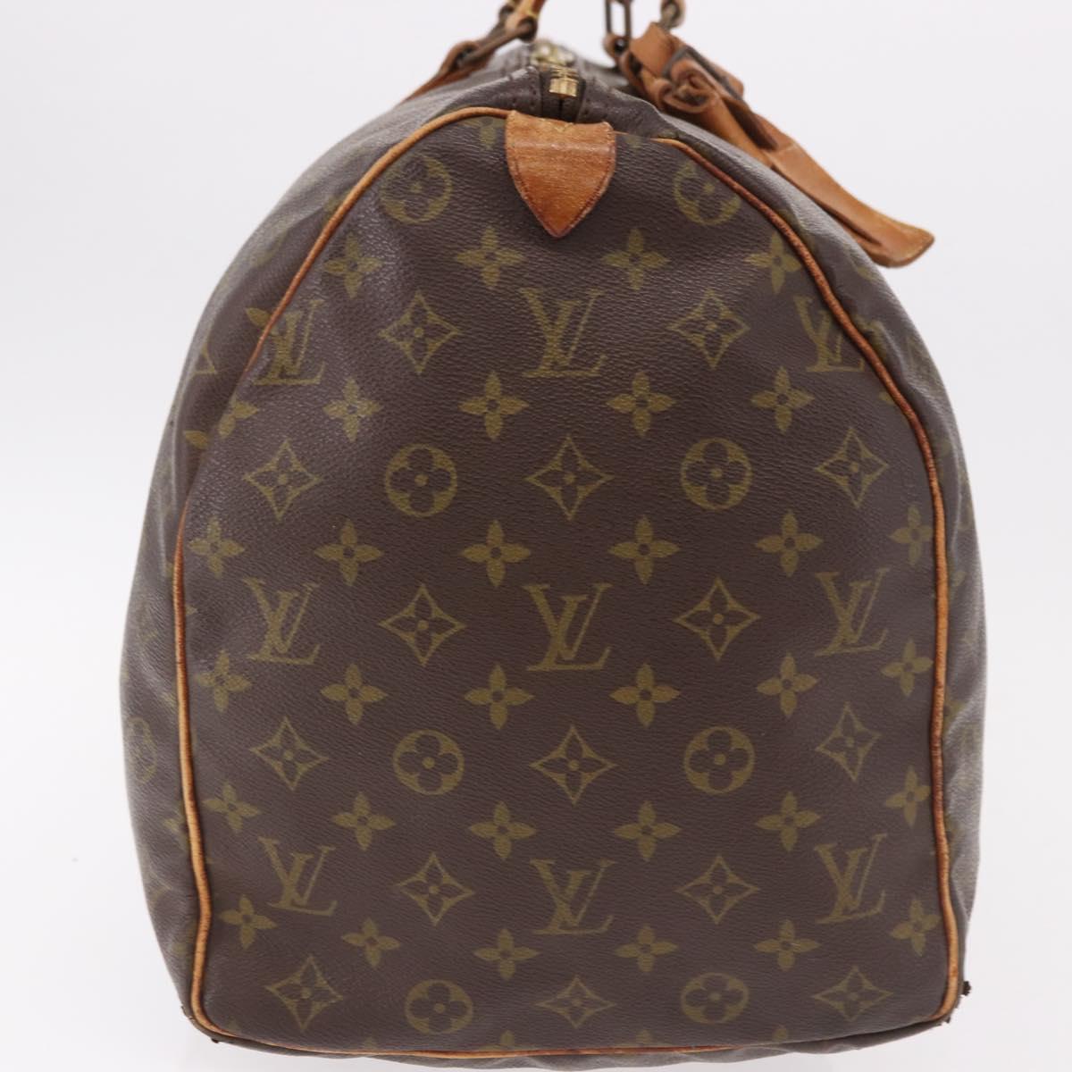 LOUIS VUITTON Monogram Keepall 50 Boston Bag M41426 LV Auth bs35897