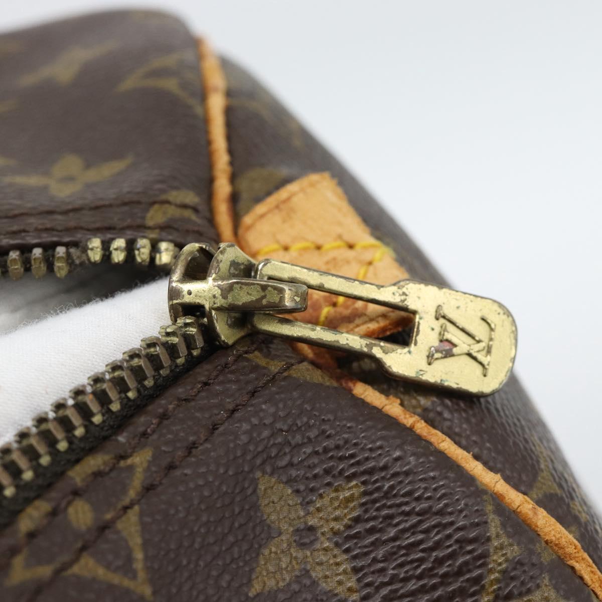 LOUIS VUITTON Monogram Keepall 55 Boston Bag M41424 LV Auth bs35898