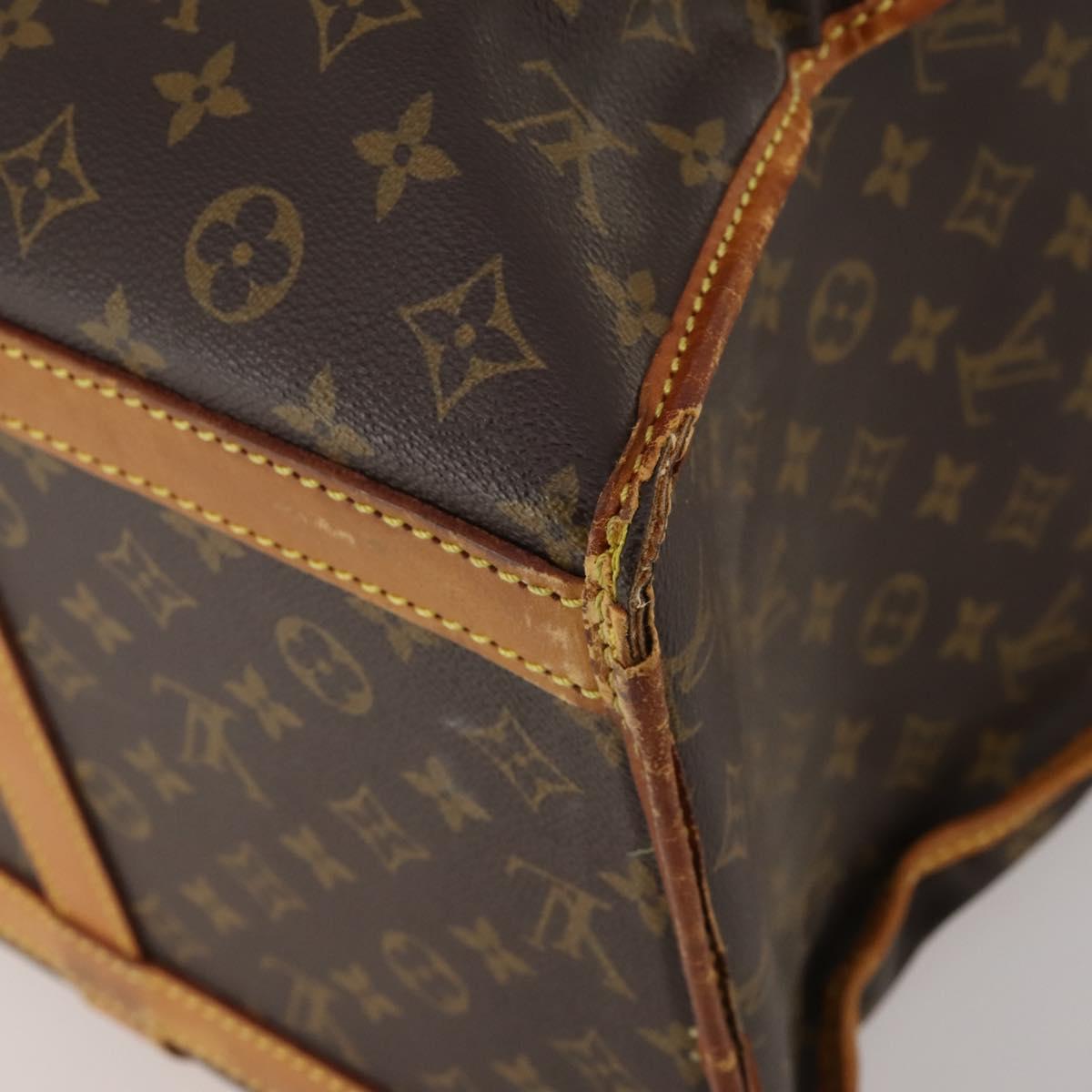 LOUIS VUITTON Monogram Sackshan 55 Pet Carry M42021 LV Auth bs35904