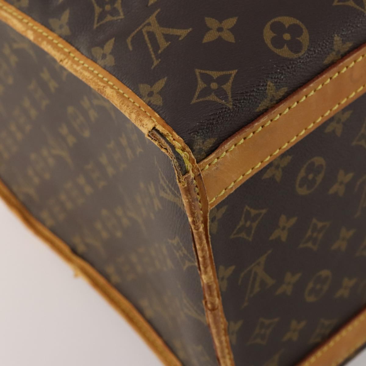 LOUIS VUITTON Monogram Sackshan 55 Pet Carry M42021 LV Auth bs35904