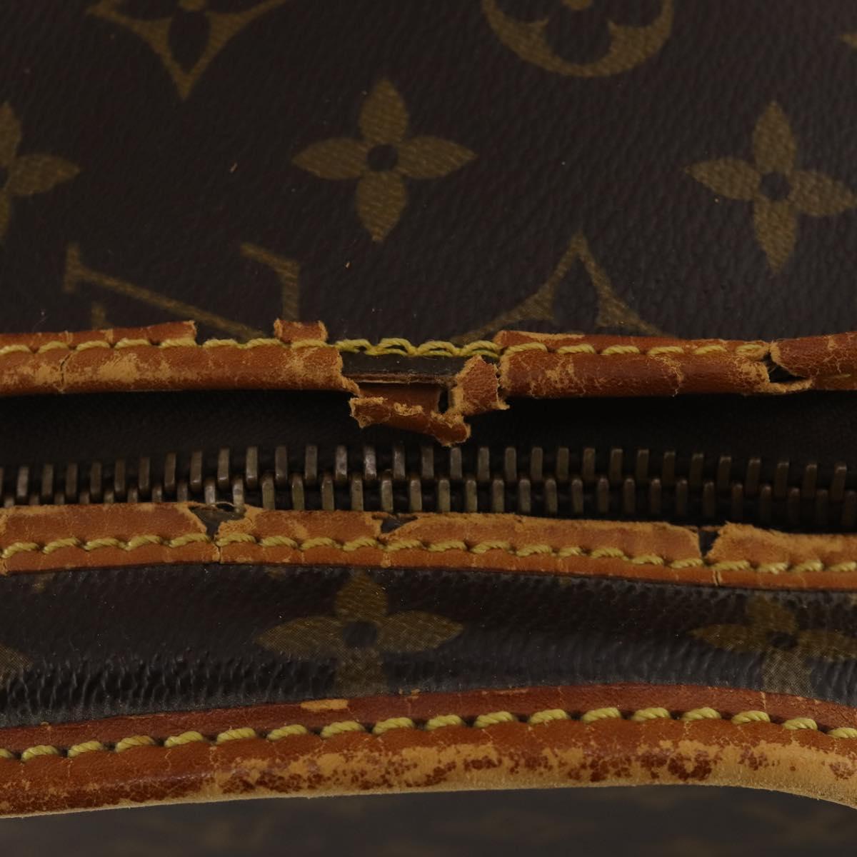 LOUIS VUITTON Monogram Sackshan 55 Pet Carry M42021 LV Auth bs35904