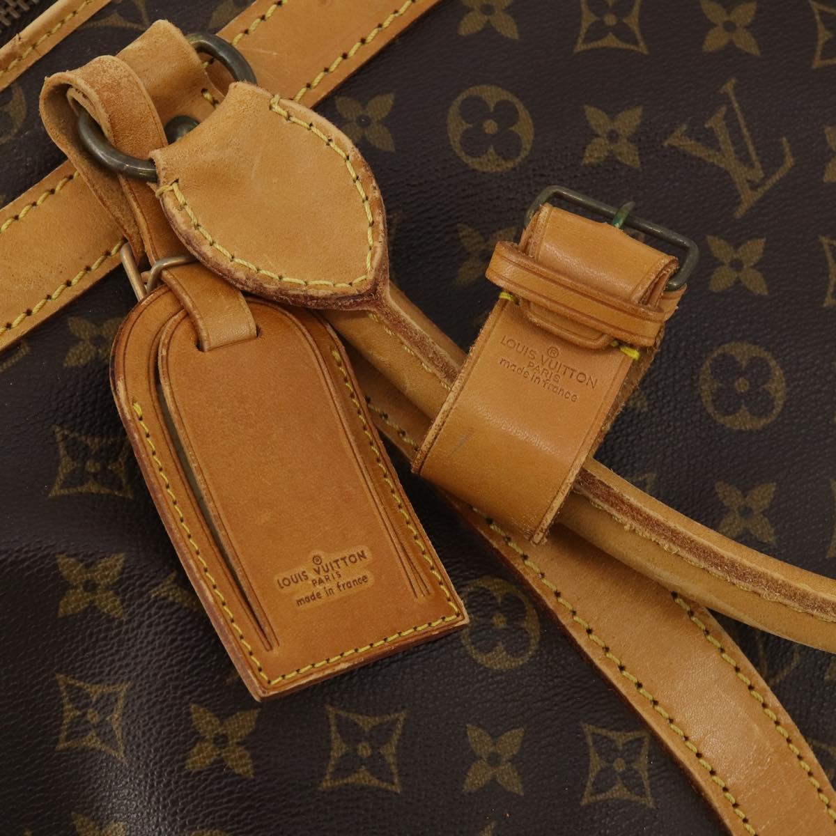 LOUIS VUITTON Monogram Sackshan 55 Pet Carry M42021 LV Auth bs35904