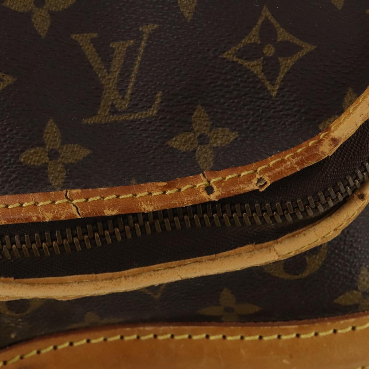 LOUIS VUITTON Monogram Sackshan 55 Pet Carry M42021 LV Auth bs35904