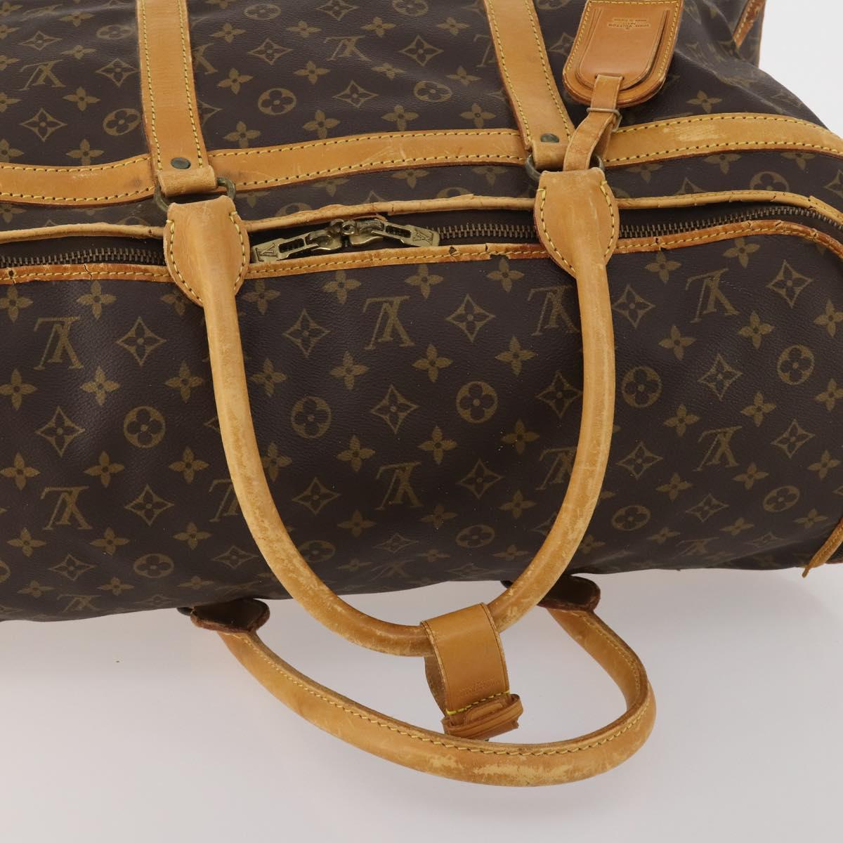 LOUIS VUITTON Monogram Sackshan 55 Pet Carry M42021 LV Auth bs35904