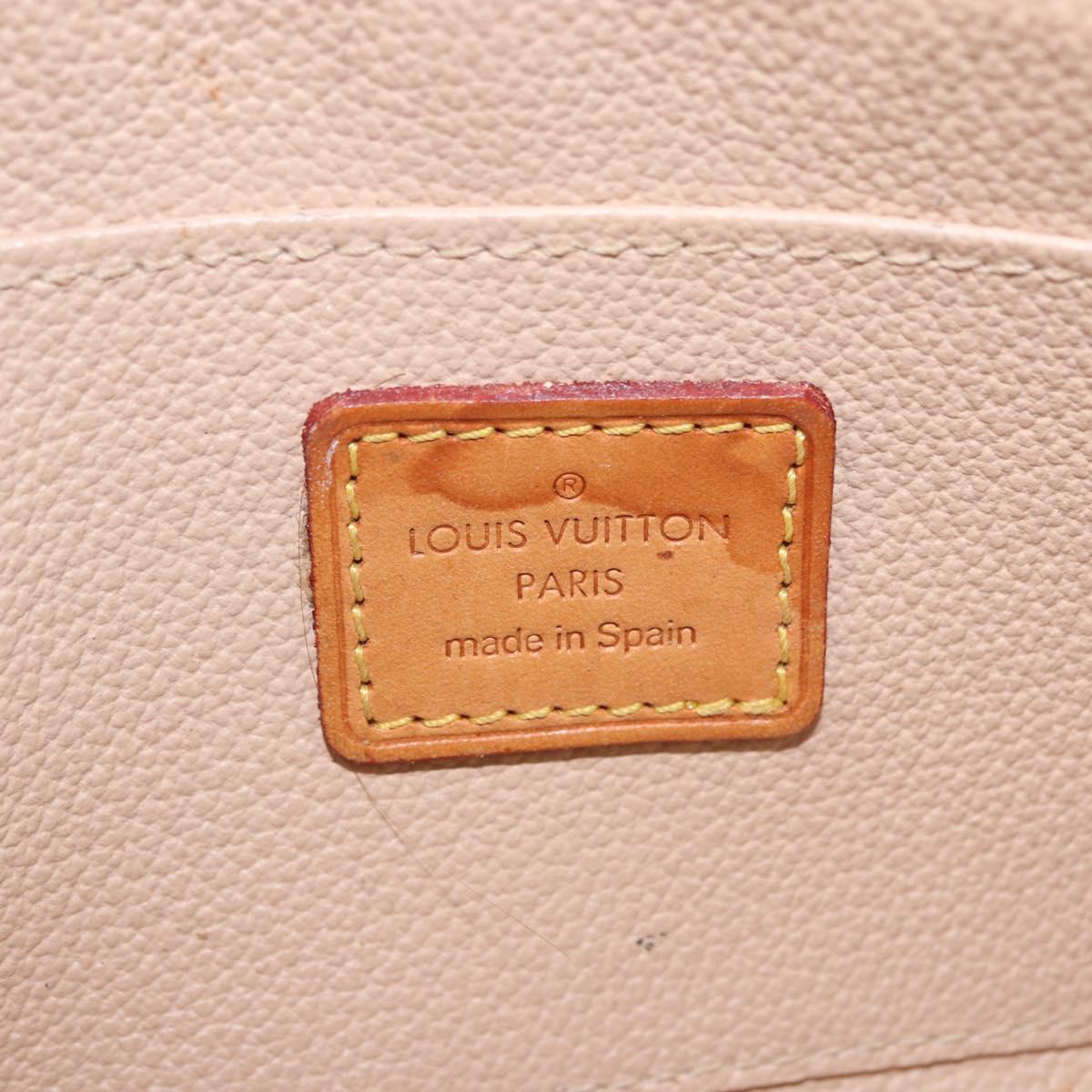 LOUIS VUITTON Monogram Pochette Cosmetic PM Pouch M43998 LV Auth bs35966