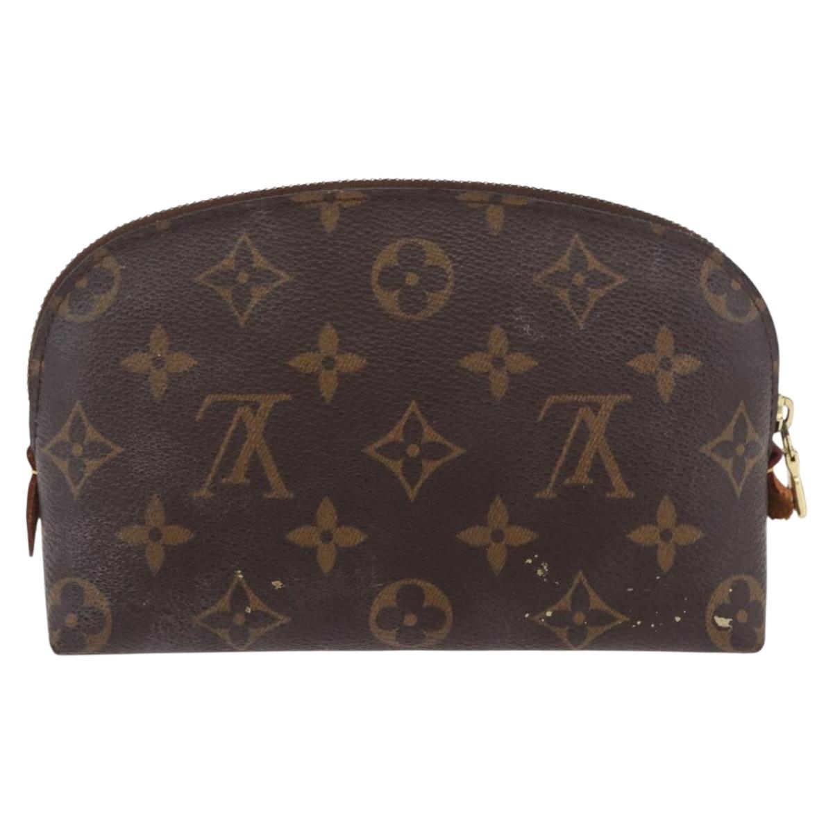 LOUIS VUITTON Monogram Pochette Cosmetic PM Pouch M43998 LV Auth bs35966