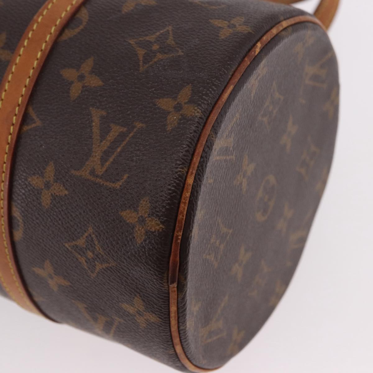 LOUIS VUITTON Monogram Papillon 30 Hand Bag M51385 LV Auth bs35969