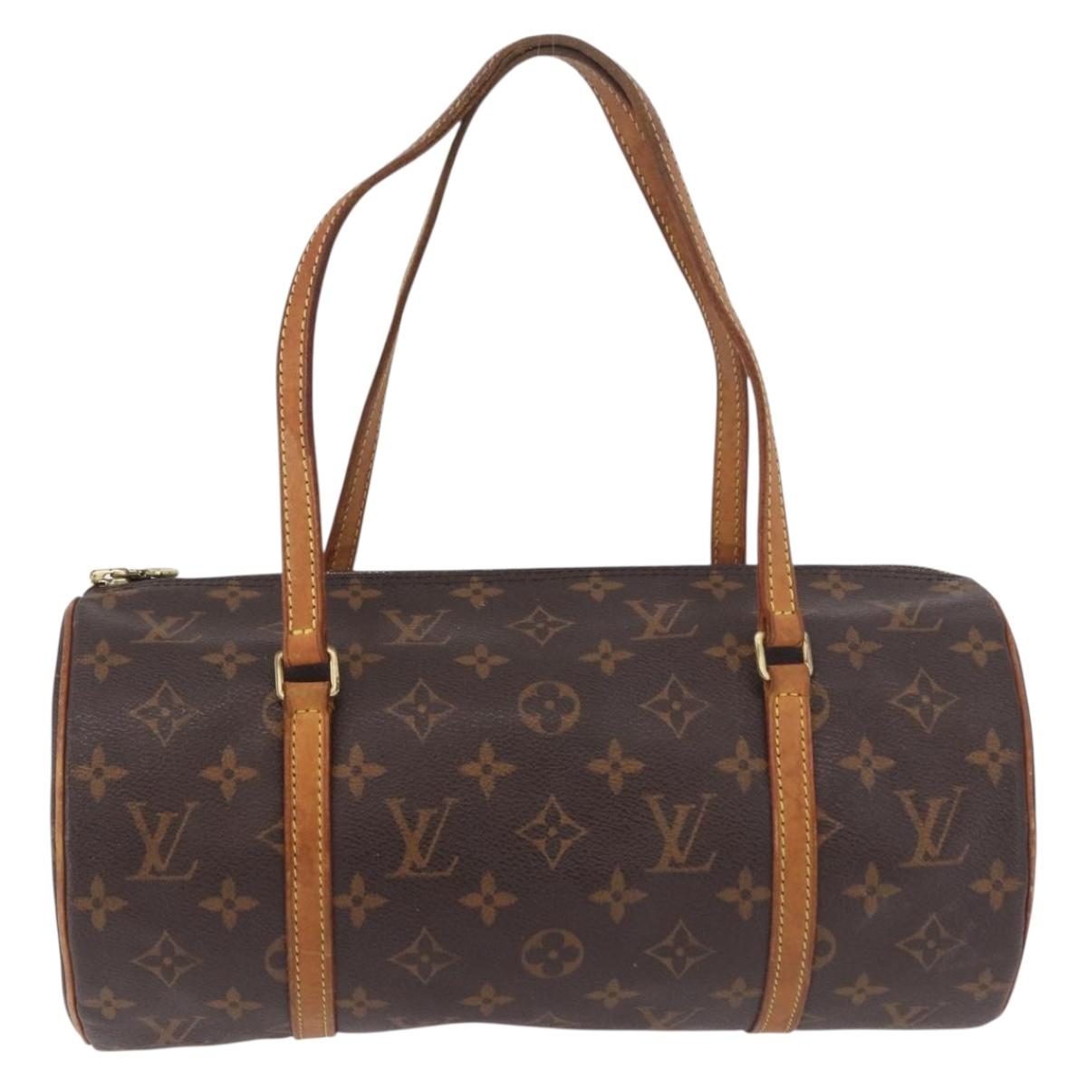 LOUIS VUITTON Monogram Papillon 30 Hand Bag M51385 LV Auth bs35969
