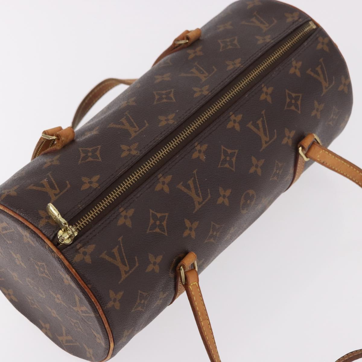 LOUIS VUITTON Monogram Papillon 30 Hand Bag M51385 LV Auth bs35969