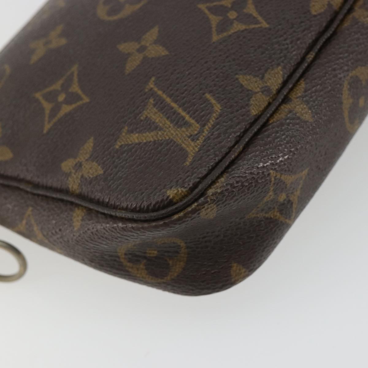LOUIS VUITTON Monogram Pochette Accessoires Pouch M51980 LV Auth bs35971