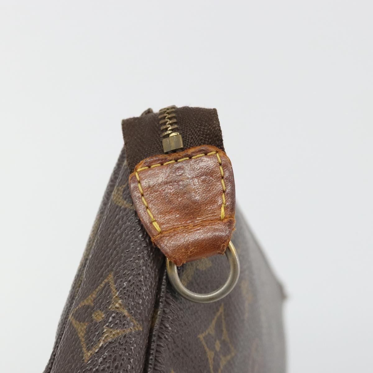 LOUIS VUITTON Monogram Pochette Accessoires Pouch M51980 LV Auth bs35971