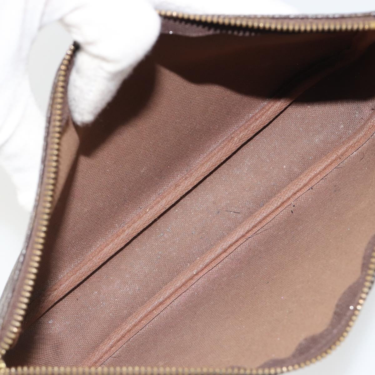 LOUIS VUITTON Monogram Pochette Accessoires Pouch M51980 LV Auth bs35971