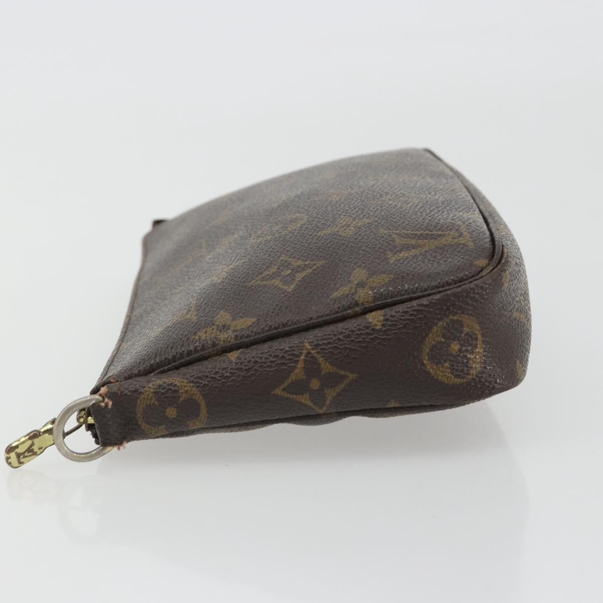 LOUIS VUITTON Monogram Pochette Accessoires Pouch M51980 LV Auth bs35971