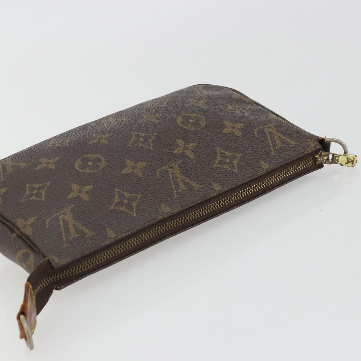 LOUIS VUITTON Monogram Pochette Accessoires Pouch M51980 LV Auth bs35971