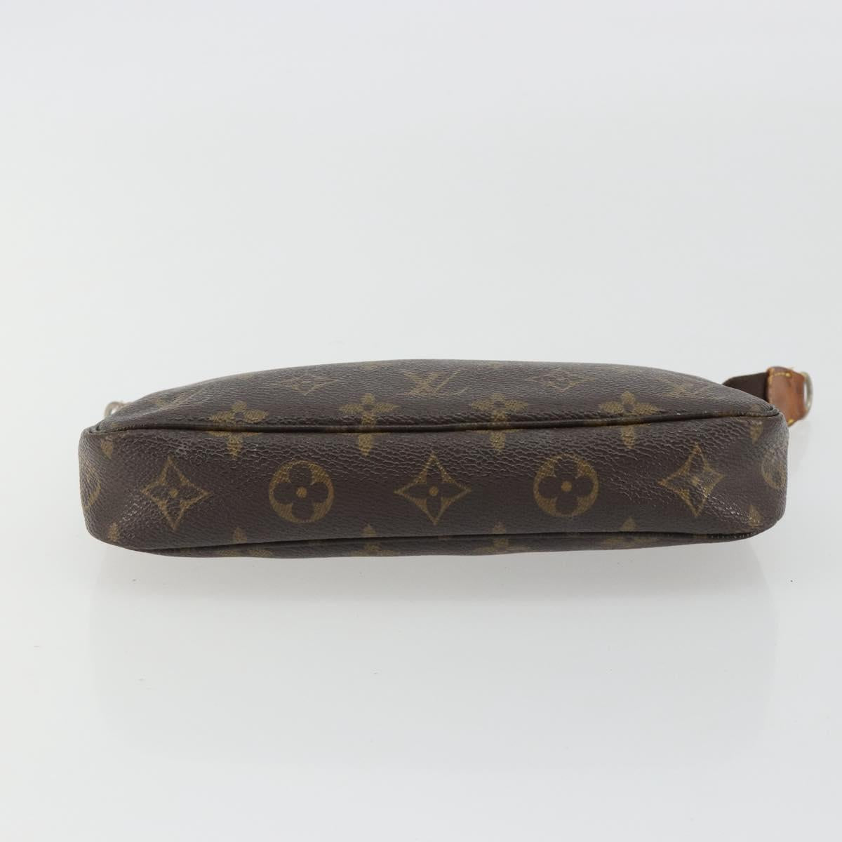 LOUIS VUITTON Monogram Pochette Accessoires Pouch M51980 LV Auth bs35971